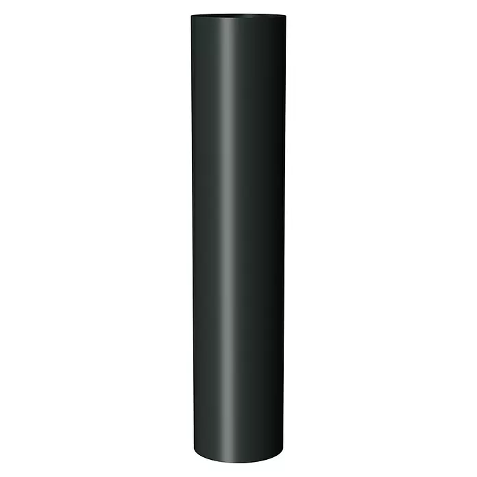 Marley Fallrohr - Nennweite: 105 mm, Länge: 100 cm, Kunststoff, Anthrazit - Dunkelgrauer zylindrischer Tubus mit subtiler matter Oberfläche.