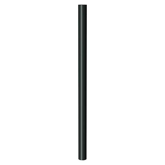 Marley Fallrohr - Nennweite: 53 mm, Länge: 200 cm, Kunststoff, Anthrazit - Abbildung eines schlanken, stilvollen, schwarzen Kühlschranks mit einem eleganten, modernen Design, der sich gut in jede Kücheneinrichtung einfügt.