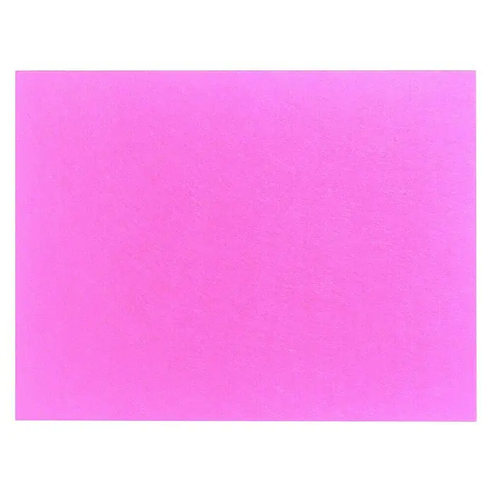 Bastelfilz - Rosa, 30 x 20 cm - Ein Blatt leuchtend pinkfarbenes Papier, ideal für Bastelarbeiten, Kunstprojekte oder als auffälliger Hintergrund.