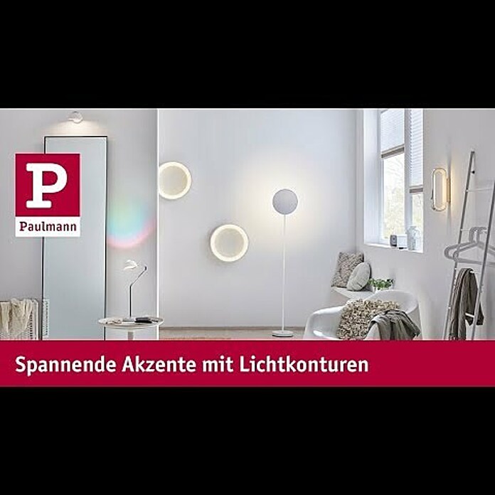 Paulmann LED-Deckenleuchte rund Ardora (Durchmesser: 45 cm) | BAUHAUS