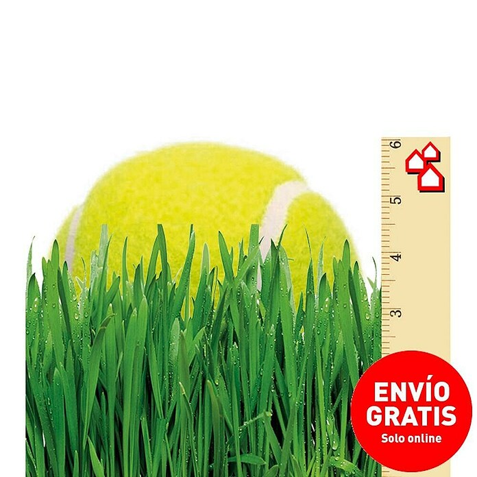 Césped artificial Creta (5 x 1 m, Verde, Altura del pelo: 45 mm) | BAUHAUS