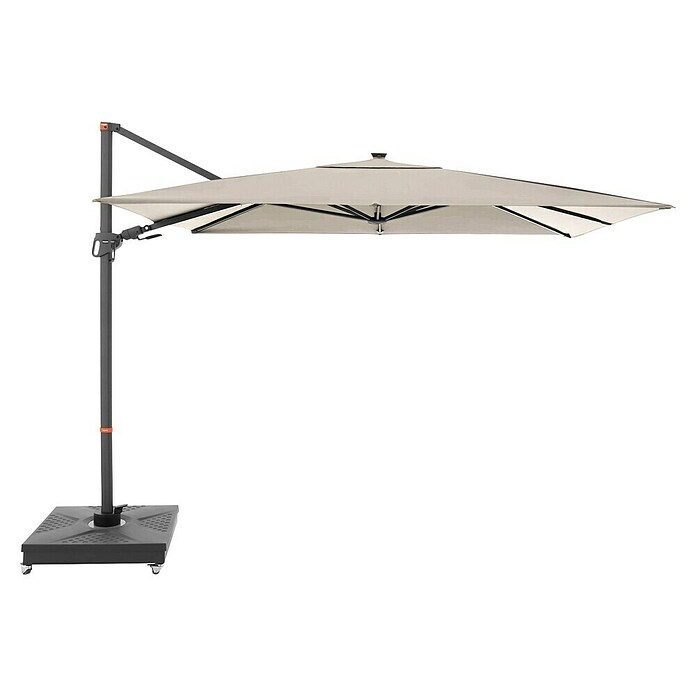 Doppler Ampelschirm myZone AX (Natur, Bespannungsmaß (L x B): 210 x 210 cm) | BAUHAUS