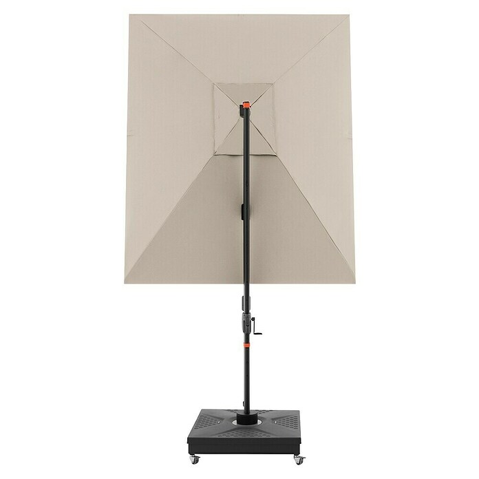 Doppler Ampelschirm myZone AX (Natur, Bespannungsmaß (L x B): 210 x 210 cm) | BAUHAUS