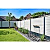 Beckers Betonzaun Zaunelement Standard Prestige Glatt (200 x 38,5 cm, Beton, Betongrau) | BAUHAUS