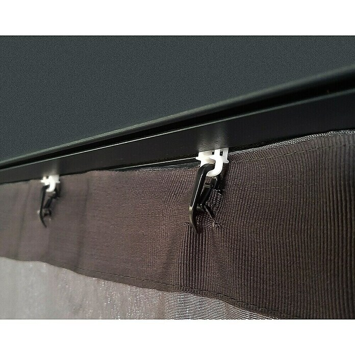 Palram – Canopia Paredes laterales de repuesto Dallas (An x Al: 533 x 212 cm, Específico para: Cenador Dallas, Gris) | BAUHAUS