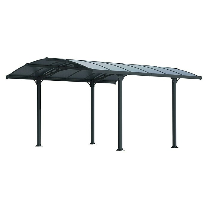 Palram – Canopia Cenador Tucson (An x Pr: 360 x 435 cm, Color del armazón: Antracita, Aluminio) | BAUHAUS