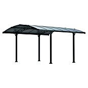 Palram – Canopia Cenador Tucson (An x Pr: 360 x 435 cm, Color del armazón: Antracita, Aluminio) | BAUHAUS