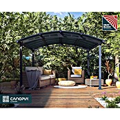 Palram – Canopia Cenador Tucson (An x Pr: 360 x 435 cm, Color del armazón: Antracita, Aluminio) | BAUHAUS