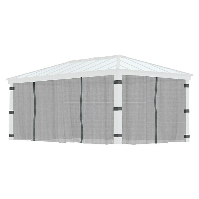 Palram – Canopia Cortina mosquitera para cenador Dallas (An x Al: 600 x 360 cm) | BAUHAUS