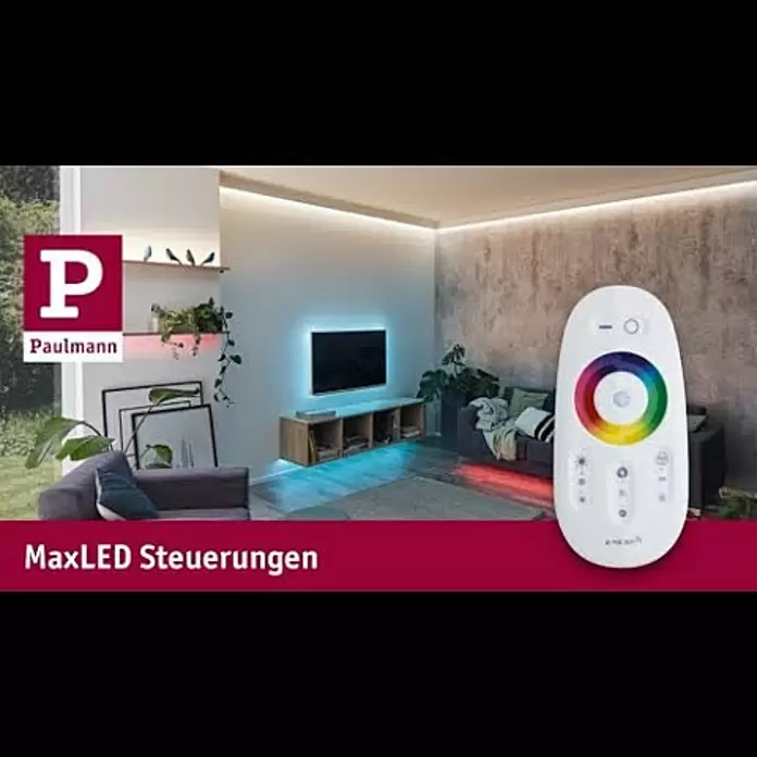 Paulmann Smart Home ZigBee RGBW Controller MaxLED - Kunststoff - MaxLED Lichtbnder steuern