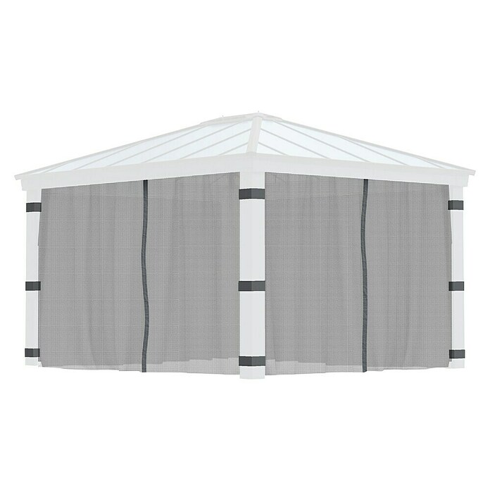 Palram – Canopia Cortina mosquitera para cenador Dallas (An x Al: 430 x 360 cm) | BAUHAUS
