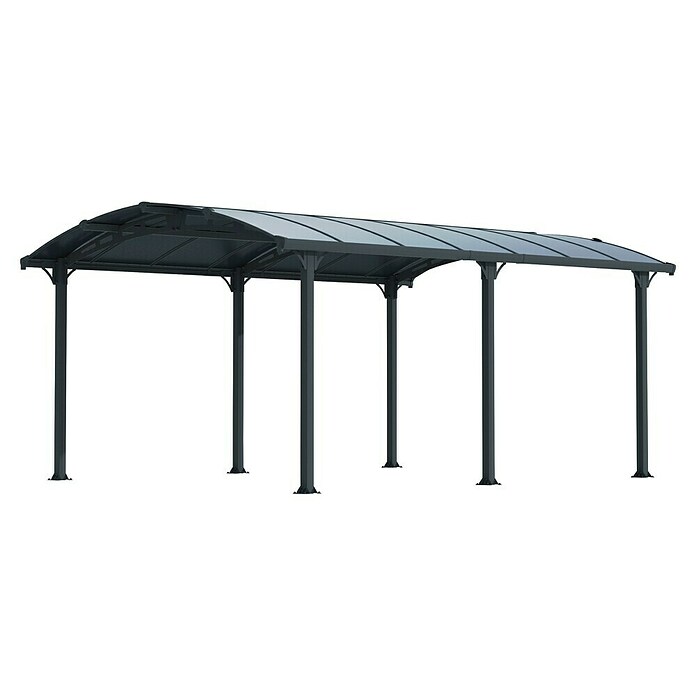 Palram – Canopia Cenador Tucson (An x Pr: 360 x 500 cm, Color del armazón: Antracita, Aluminio) | BAUHAUS