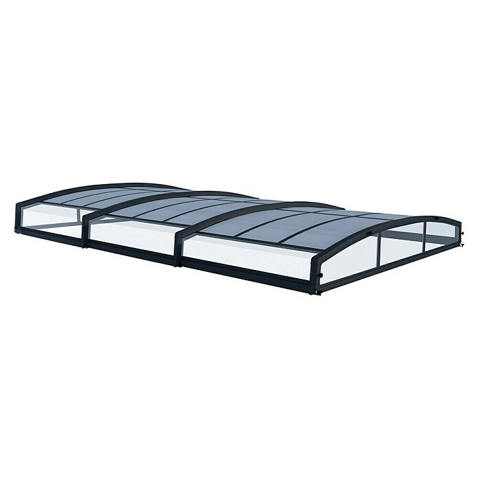 Palram – Canopia Cubierta para piscina Majorca (Específico para: Piscina, L x An: 600 x 400 cm, Aluminio) | BAUHAUS
