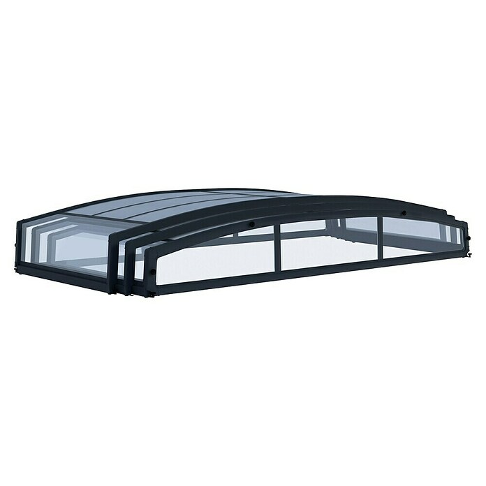 Palram – Canopia Cubierta para piscina Majorca (Específico para: Piscina, L x An: 600 x 400 cm, Aluminio) | BAUHAUS