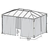 Palram Red anti mosquitos (3,6 x 2,17 m, Poliéster)