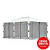 Palram – Canopia Cortina mosquitera para cenador Milano 