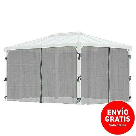 Palram – Canopia  Cortina mosquitera para cenador Martinique