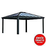 Palram – Canopia Pérgola estándar Dallas (An x Pr: 422 x 484 cm, Material del armazón: Aluminio, Antracita) | BAUHAUS