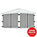 Palram – Canopia Cortina mosquitera para cenador Dallas 