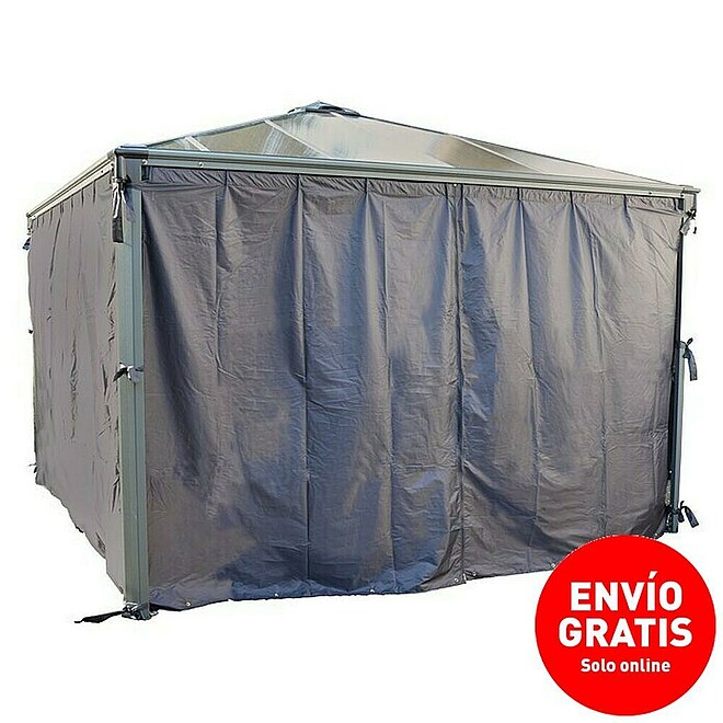 Palram – Canopia Pared lateral de pérgola Palermo (An x Al: 360 x 217 cm)