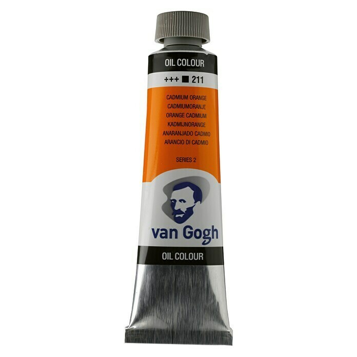 Talens Van Gogh Pintura al óleo (Naranja cadmio, 40 ml, Tubo)