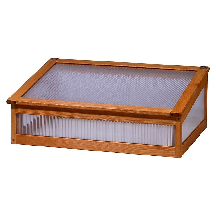 Dobar Frühbeet-Aufsatz Kubus 2.0 (L x B x H: 76 x 56 x 28 cm, Hellbraun) | BAUHAUS