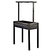 Dobar Hochbeet (80 x 40 x 145 cm, Holz, Anthrazit) | BAUHAUS