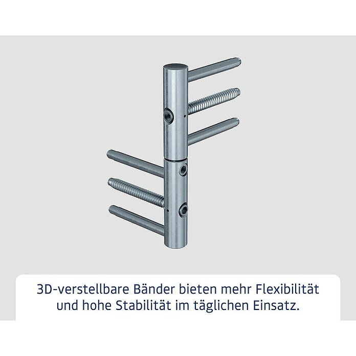 Hörmann EcoStar Haustür ISOPRO Secur IPS 780S (110 x 210 cm, DIN Anschlag: Rechts, Dark Oak) | BAUHAUS