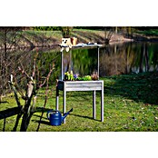 Dobar Hochbeet (80 x 40 x 145 cm, Holz, Anthrazit) | BAUHAUS