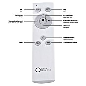 Paul Neuhaus LED-Deckenleuchte rund (80 W, Weiß, Ø x H: 80 x 11,5 cm)