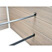 Dobar Hochbeet XXL (146 x 70 x 75 cm, Verbundwerkstoff, Silbergrau) | BAUHAUS