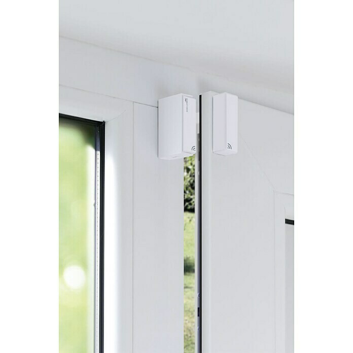 Schellenberg Fenster- & Türsensor (Reichweite ca.: 100 m (Freifeld), Funk)