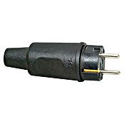 UniTEC Utikač za kabel (250 V, 16 A, IP44, Crna, Zaštita od savijanja kabela)