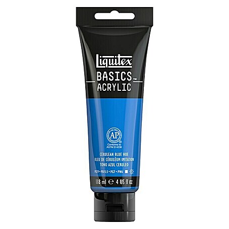 Liquitex Basics Acrylfarbe (Coelinblau, 118 ml)