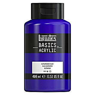 Liquitex Basics Acrylfarbe (Ultramarinblau, 400 ml)