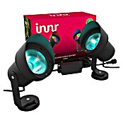 Innr Lighting LED-Gartenspot Basisset Smart Spot XL Colour 2-pack (24 W, RGBW, IP65, 12,6 cm, 2 Stk.) | BAUHAUS