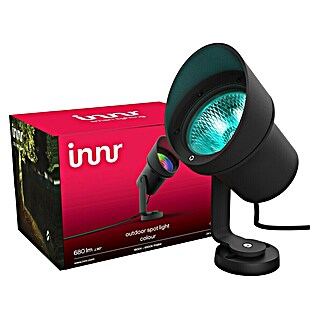 Innr Lighting LED-Gartenspot Erweiterung Smart Spot XL Colour (24 W, RGBW, IP65, 12,6 cm)