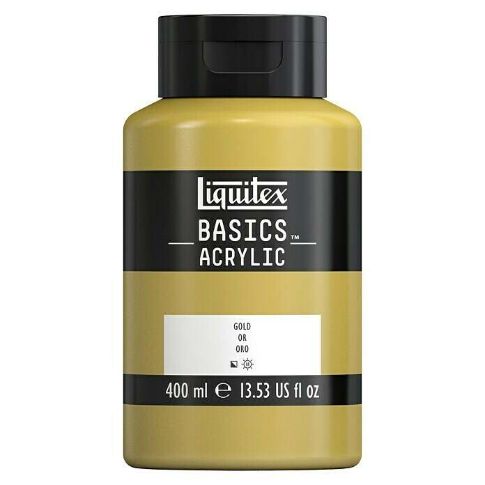 Liquitex Basics Akrilna boja (Zlatno, 400 ml, Boca)
