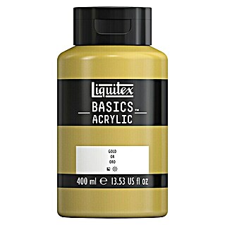 Liquitex Basics Acrylfarbe (Gold, 400 ml)