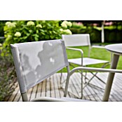 Sunfun Sarah Gartenstuhl (Aluminium, Textil, Klappbar, Light-Greige, B x T x H: 56 x 52,5 x 81 cm) | BAUHAUS