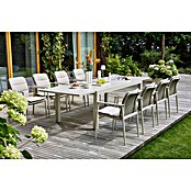 Sunfun Maja Gartentisch Stone (L x B x H: 200 x 100 x 74 cm, Light-Greige, Ausziehbar) | BAUHAUS