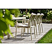 Sunfun Solo Gartensessel Rope (B x T x H: 67 x 63 x 85 cm, Light-Greige, Stapelbar) | BAUHAUS