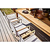 Sunfun Solo Gartenstuhl (Aluminium, Klappbar, Light-Greige, B x T x H: 56 x 51 x 83,5 cm) | BAUHAUS