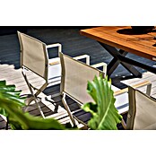 Sunfun Solo Gartenstuhl (Aluminium, Klappbar, Light-Greige, B x T x H: 56 x 51 x 83,5 cm) | BAUHAUS