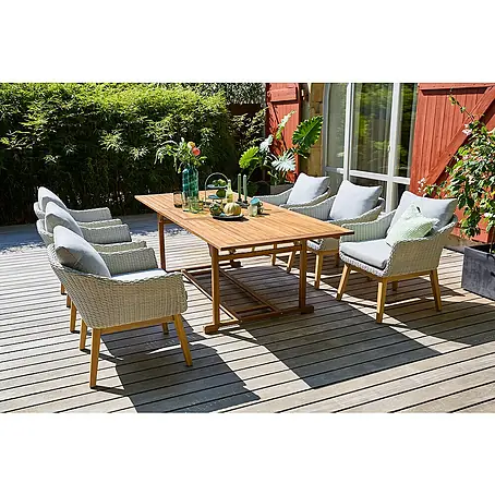 Sunfun  Gartenmöbel-Set Diana/Paula XL