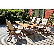 Sunfun Gartenmöbel-Set Diana (7 -tlg., Akazie, Klappbar) | BAUHAUS