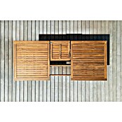 Sunfun Diana Gartentisch (L x B x H: 180 x 100 x 75 cm, Akazienholz, Natur, Ausziehbar) | BAUHAUS