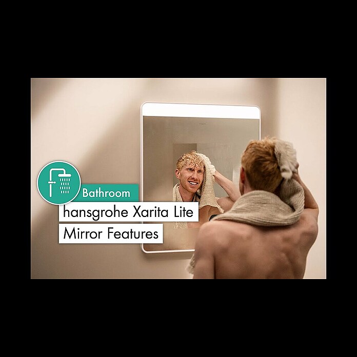 Hansgrohe Led-lichtspiegel Xarita Lite Q (600 x 700 mm) | BAUHAUS