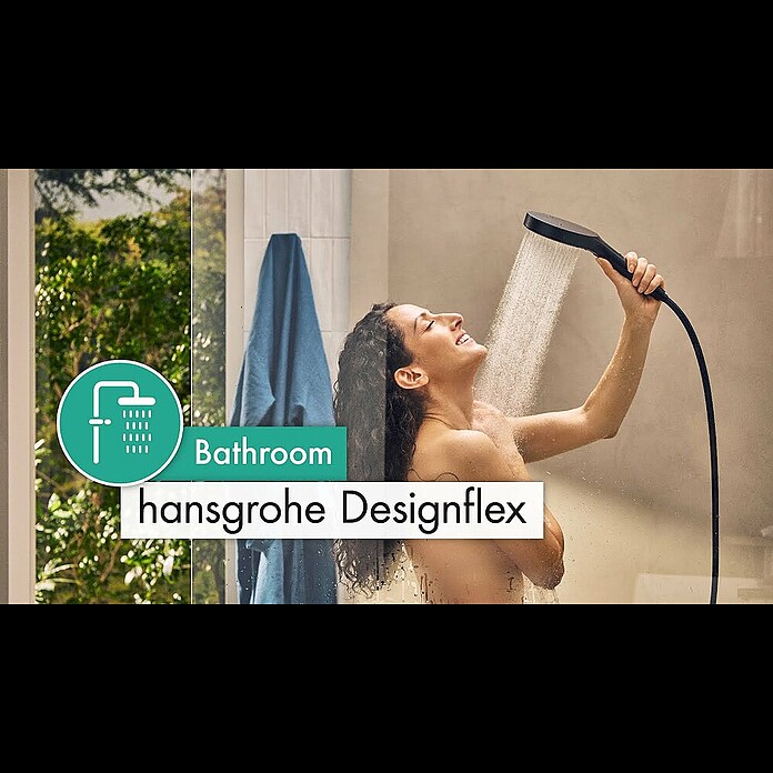 Hansgrohe Doucheslang Designflex (Lengte: 160 cm, Kunststof, Chroom) | BAUHAUS
