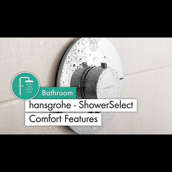Hansgrohe Inbouwthermostaatkraan ShowerSelect Comfort S (Zilver) | BAUHAUS